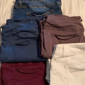 Bundle of Maurices jeggings